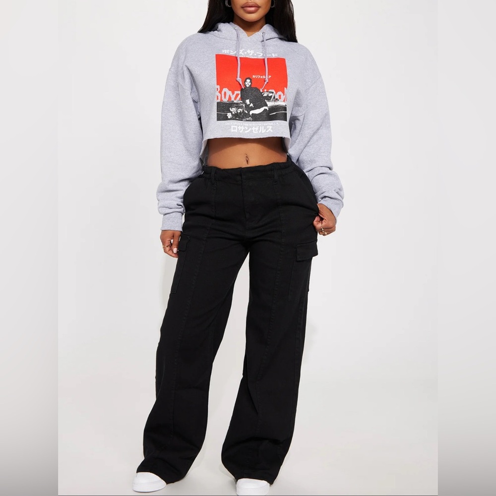 Black Cargo Pants